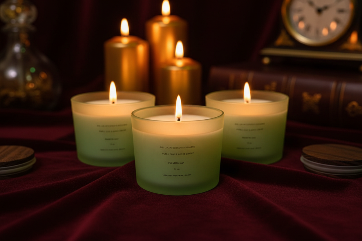 Velvet Chai 3-Candle Lifestyle